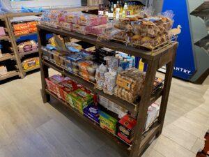 Convenience Store - Barnes London 12 Convenience store, reclaimed timber
